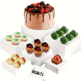 6 Acrylic Display Boxes (Option: 6pcs)